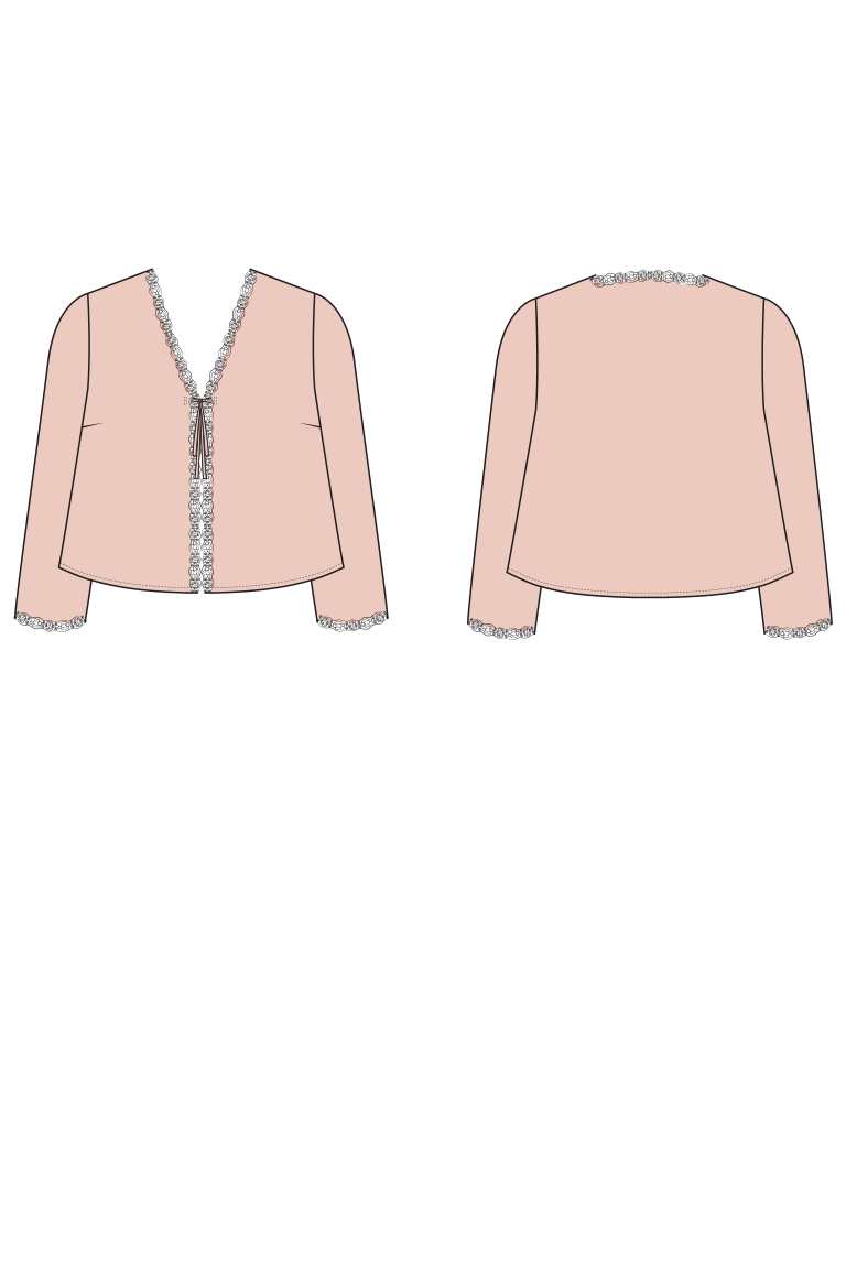 The Orchid sewing pattern, from Seamwork