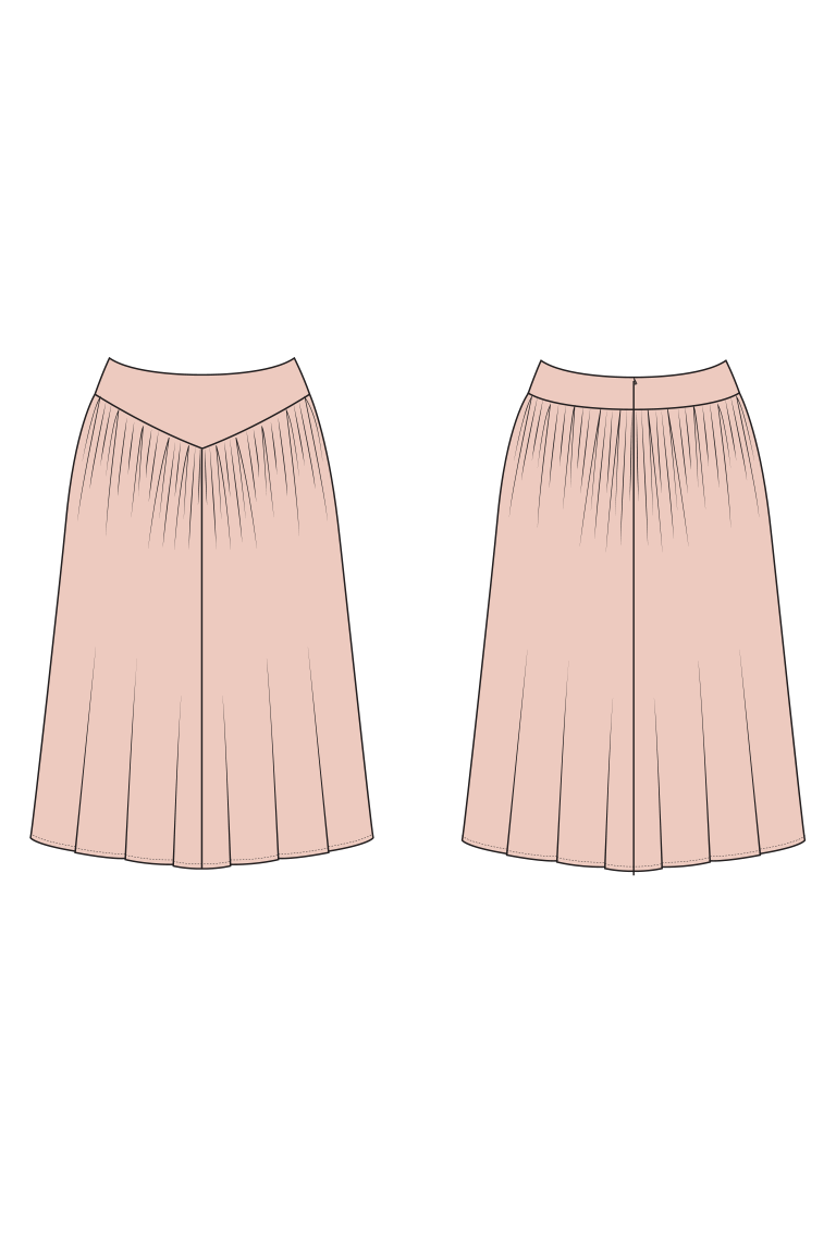 The Elowen sewing pattern, from Seamwork