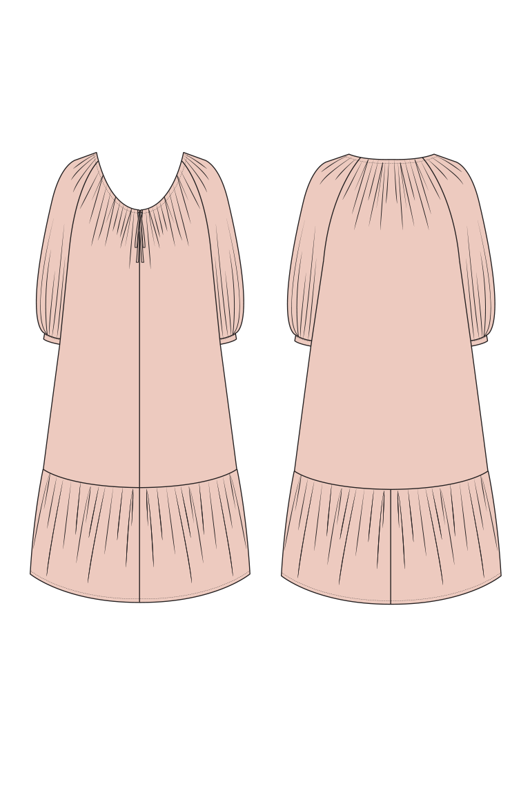 The Pearl Bonus sewing pattern, from Seamwork