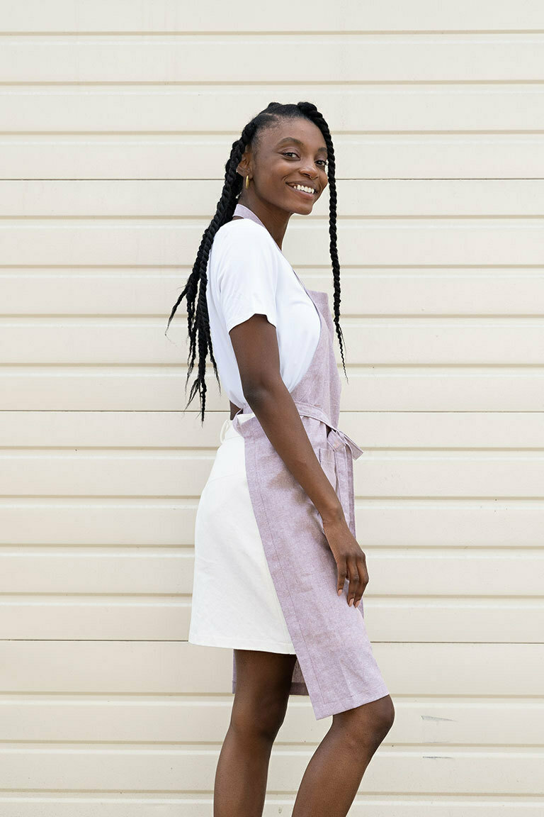 The Alex Apron sewing pattern, from Seamwork