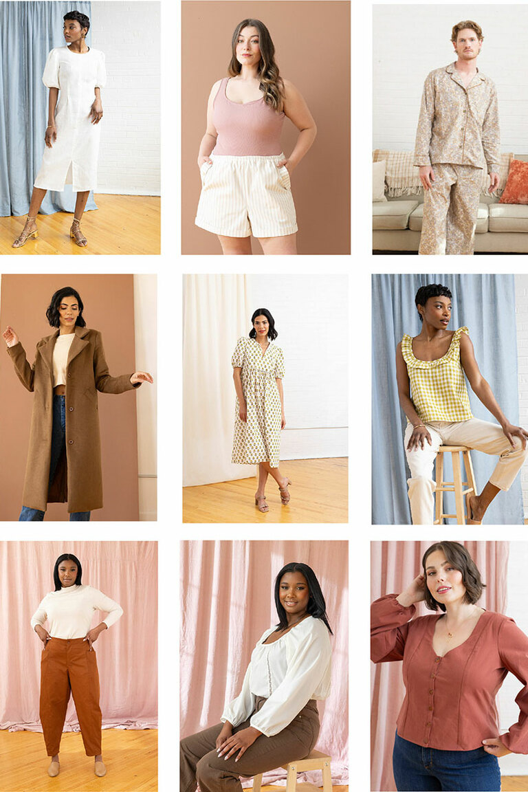 The Seamwork Pattern Vault ‘23-’24  sewing pattern, from Seamwork
