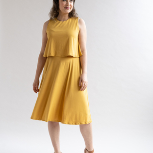 The Nora Dress and Top Sewing Pattern, by Seamwork